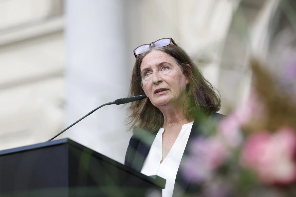 Elke Kahr nach dem Amoklauf in Graz