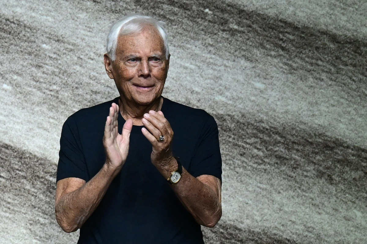 Im September will Armani wieder bei seinen Shows präsent sein