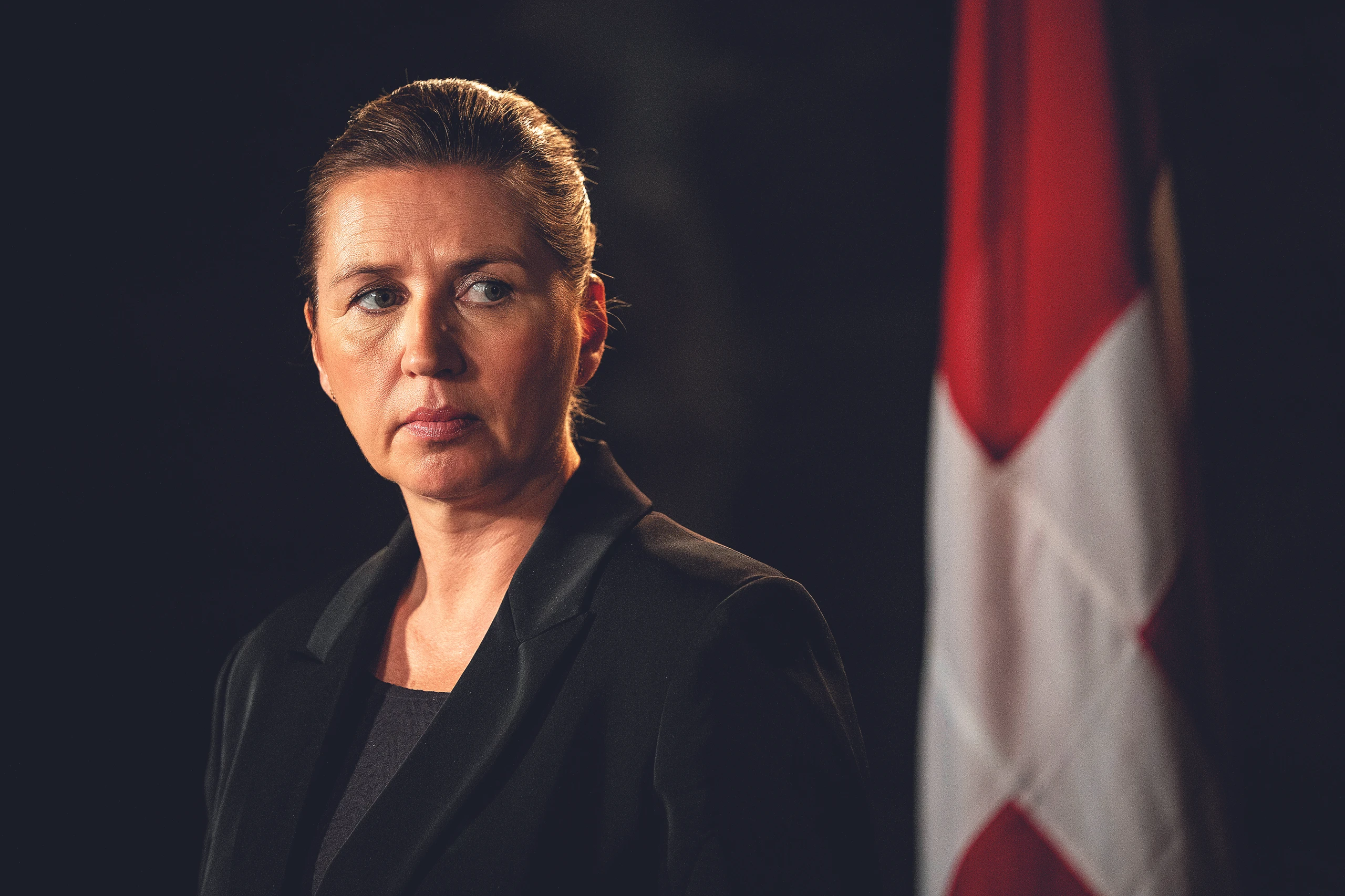 Dänemark: rot-weißer Denkanstoß