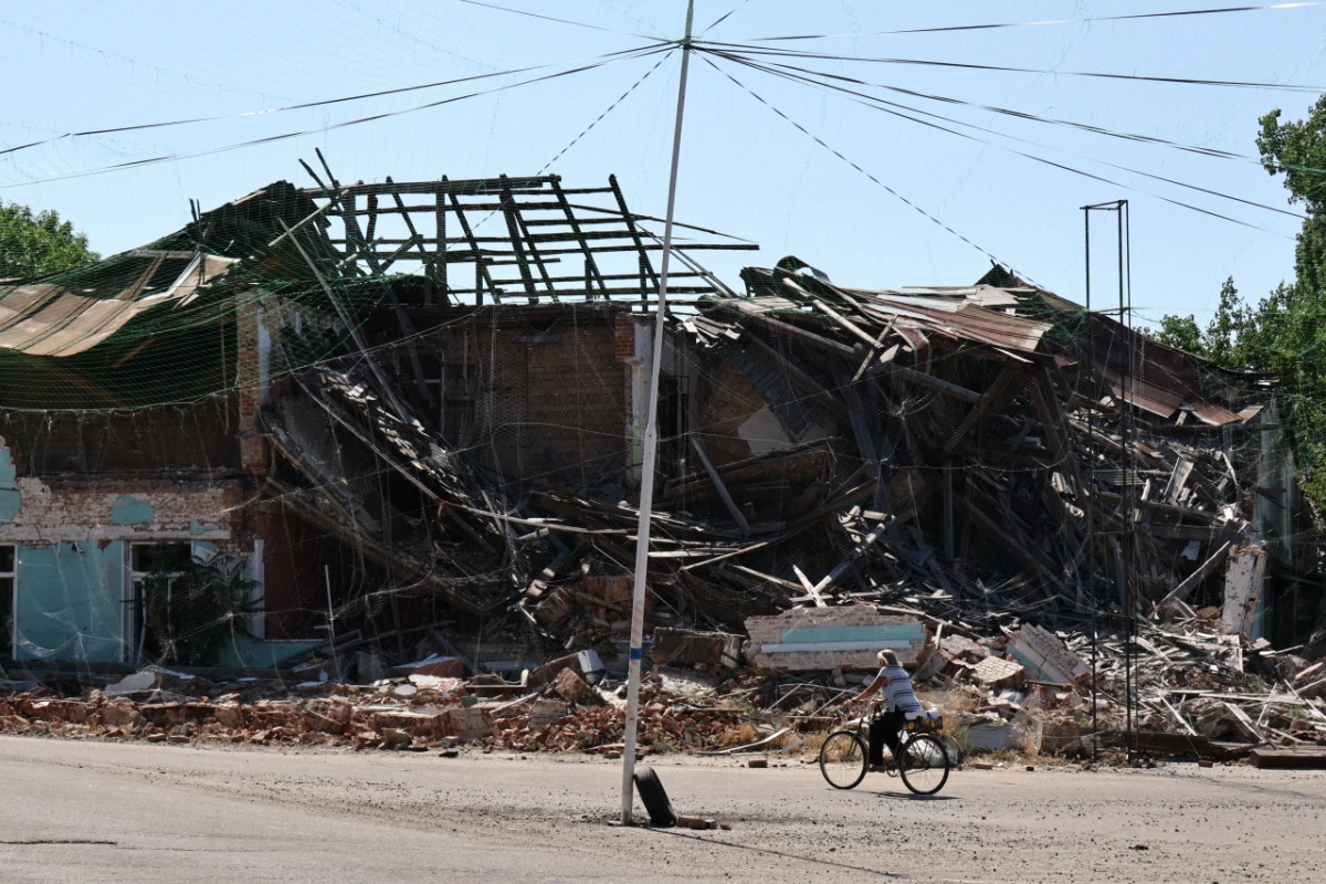 Das Zerstören geht in der Ukraine unvermindert weiter