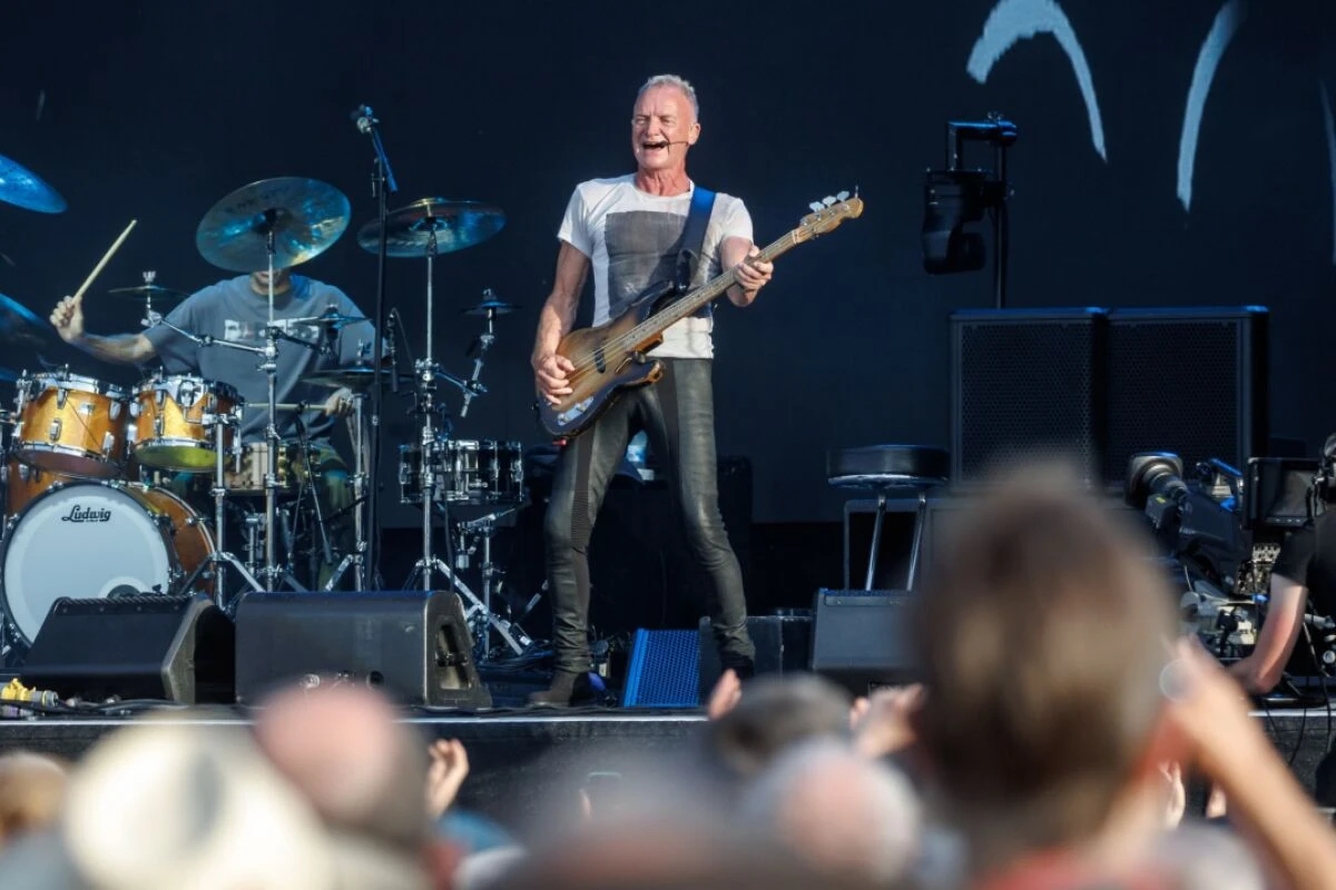 Sting ließ den Police-Frontman  heraushängen