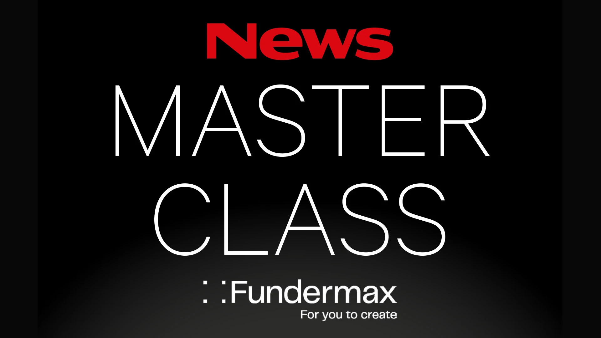 ANMELDUNG - MASTER CLASS