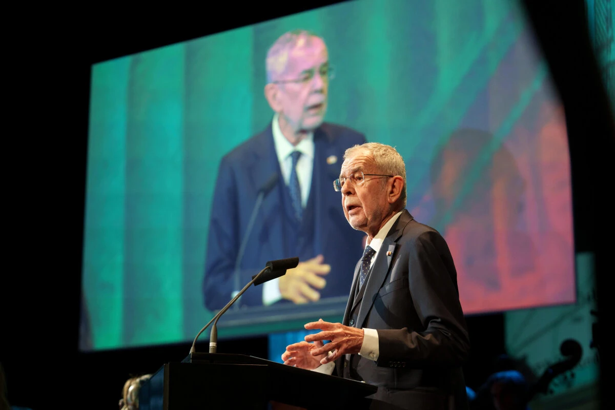 Alexander Van der Bellen bei der Eröffnung der Bregenzer Festspiele
