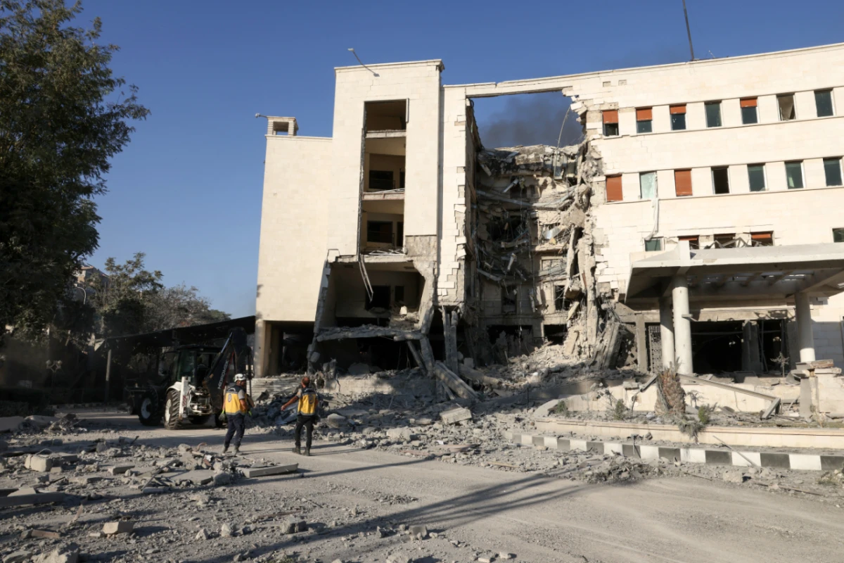 Israel hatte am Mittwoch mehrere Ziele in Damaskus bombardiert