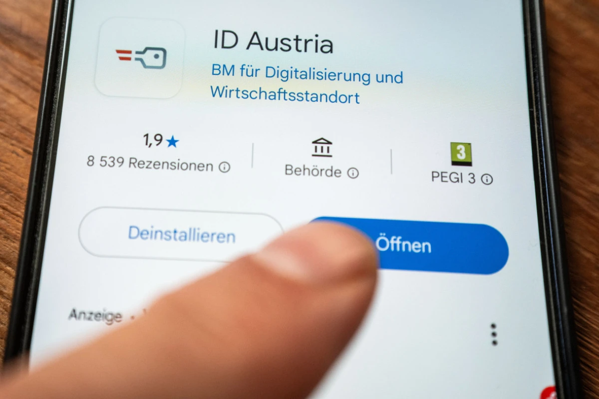 Einstieg in das System nur mit ID Austria möglich