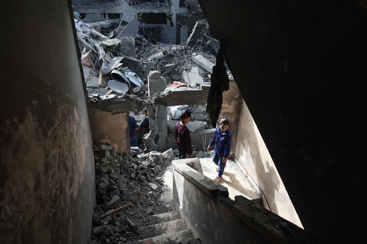 Deir al-Balah ist bereits von Luftangriffen gezeichnet