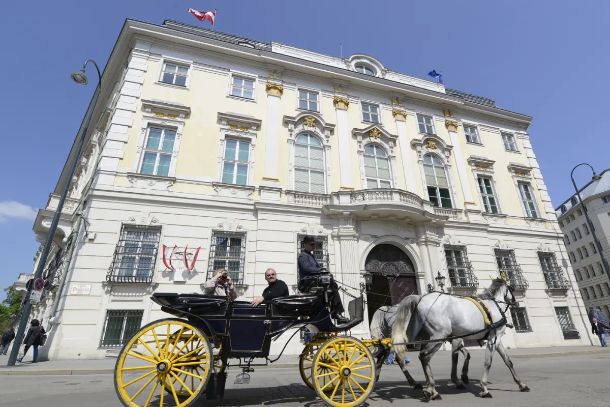 Im Bild: Das Bundeskanzleramt in Wien