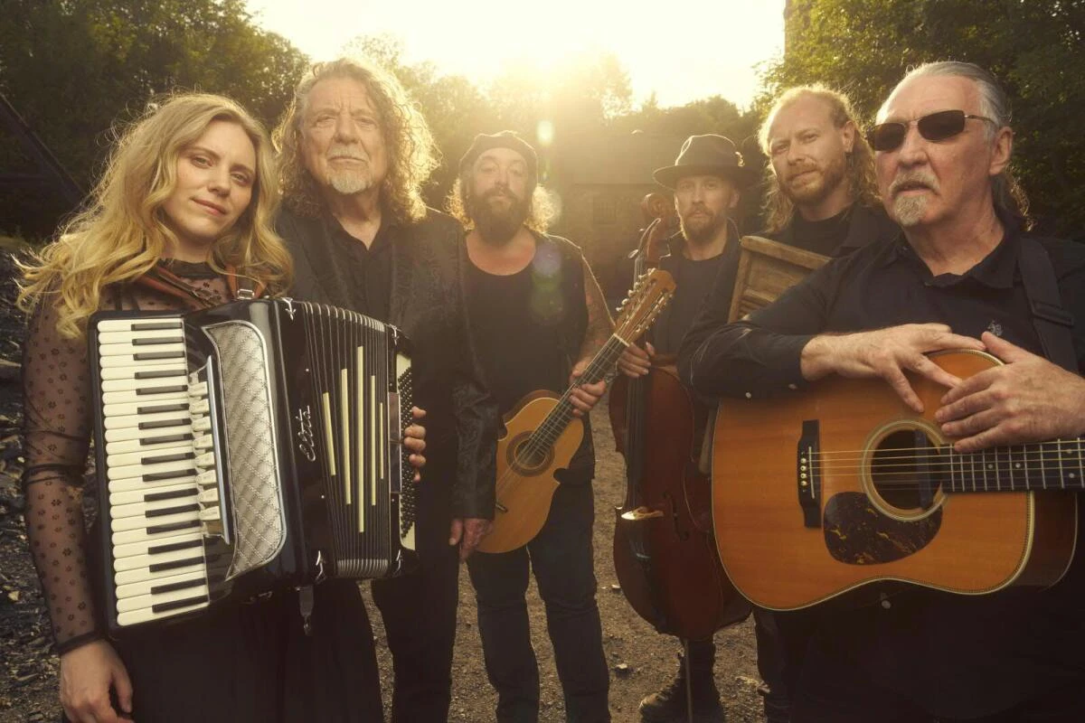 Robert Plant hat Freude mit seiner neuen Band Saving Grace