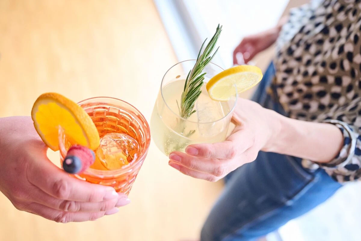 Zum Wohl light mit Limoncello Spritz und Aperol Spritz