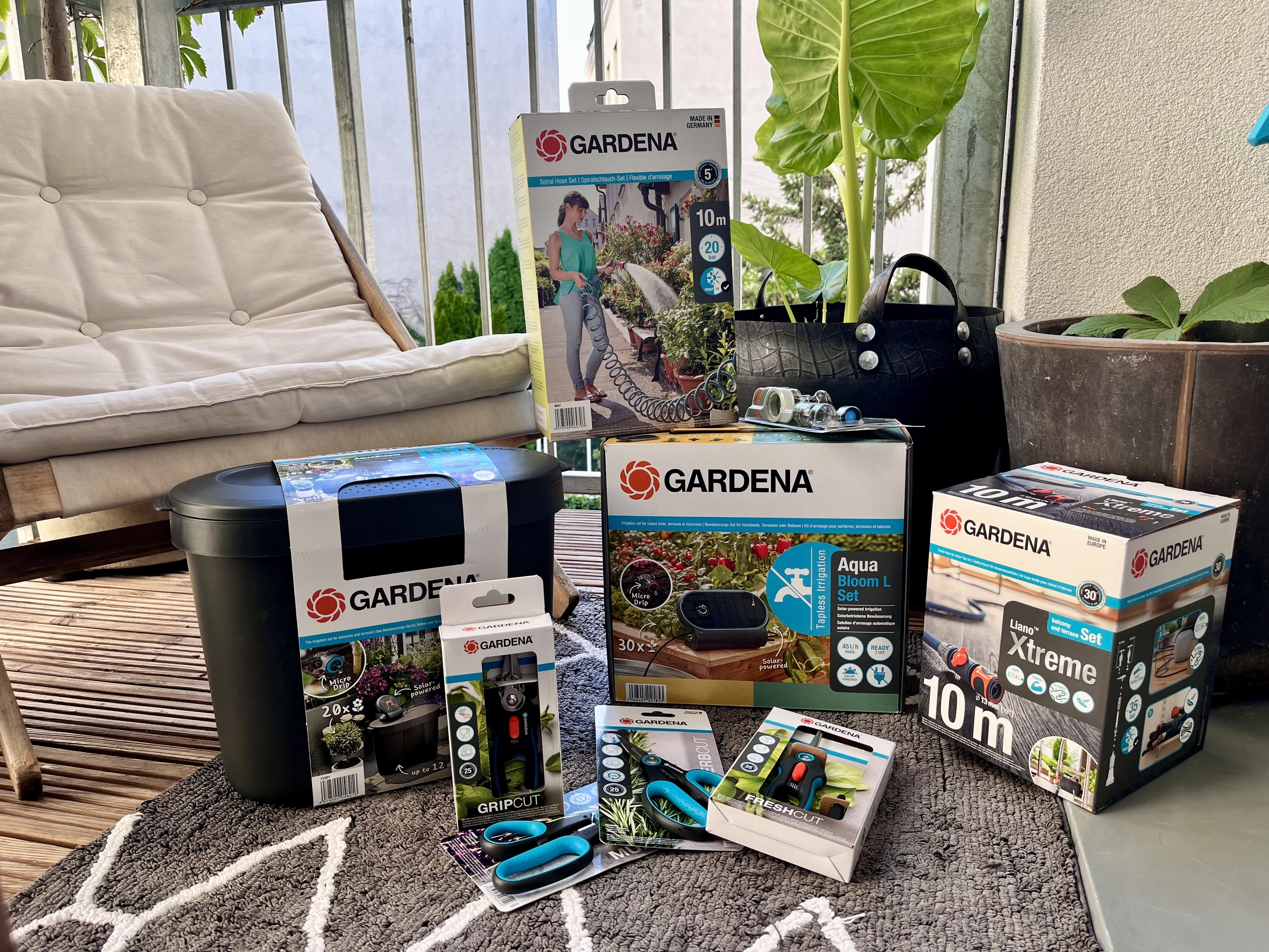 Gardena-Produkte im Test: Nachhaltige Helfer für Balkon, Terrasse & Garten