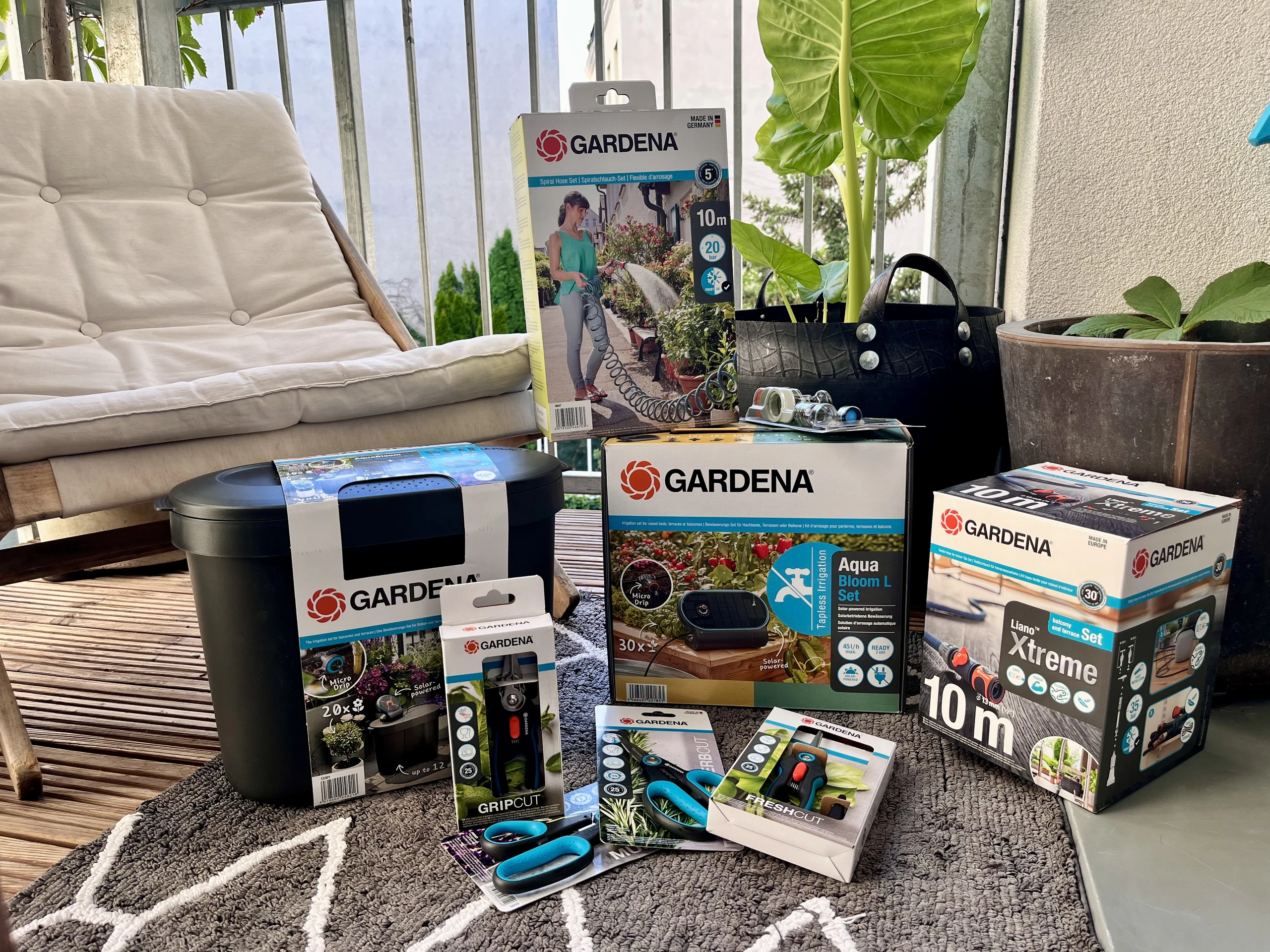 Gardena-Produkte im Test: Nachhaltige Helfer für Balkon, Terrasse & Garten