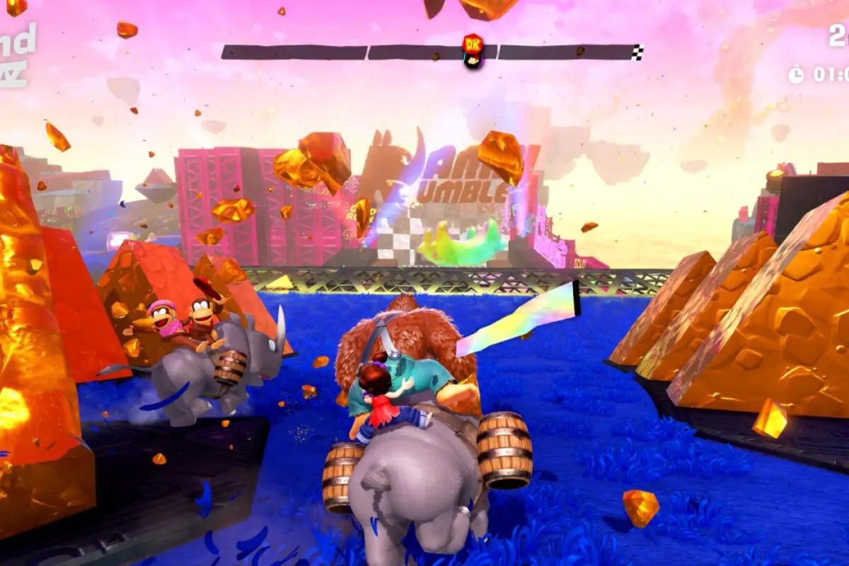 Rasantes Chaos in der Rambi-Rumble-Arena