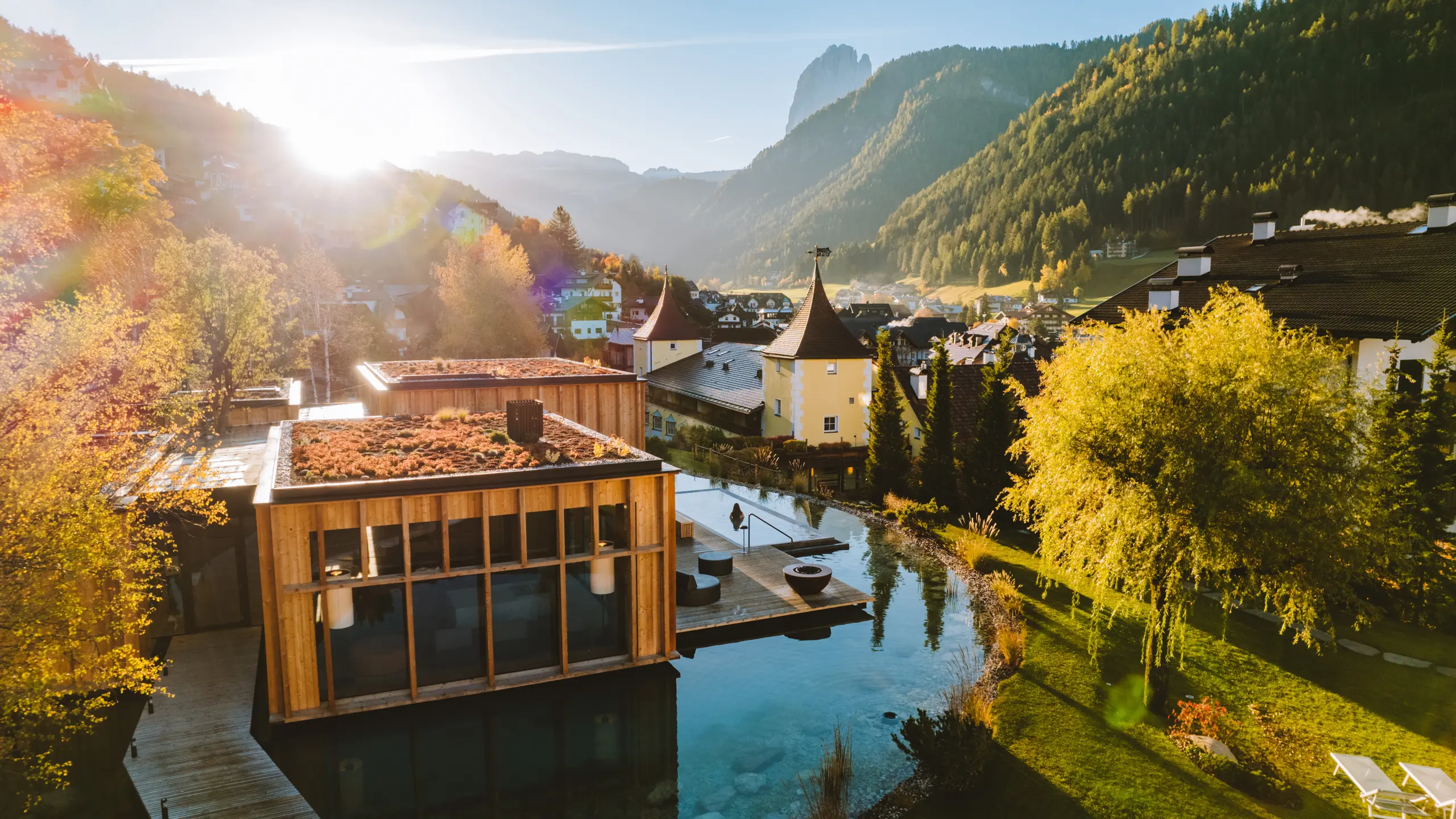 Das Adler Spa Resort in den Dolomiten