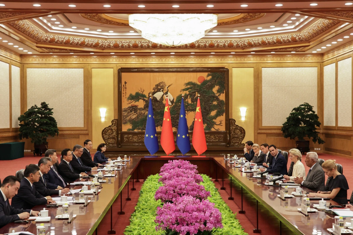 EU-China-Gipfel in Peking