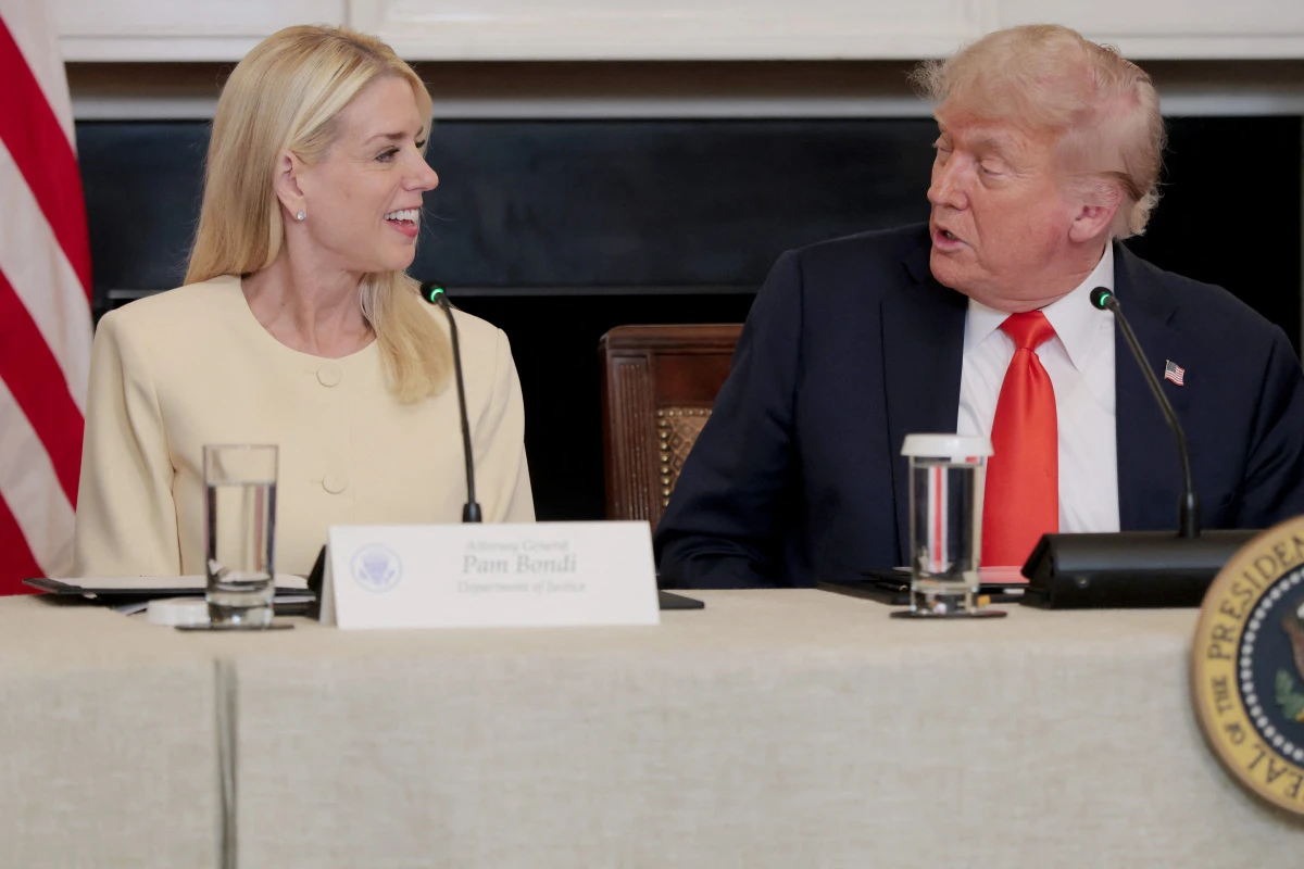 Trump und Bondi hatten Gesprächsbedarf