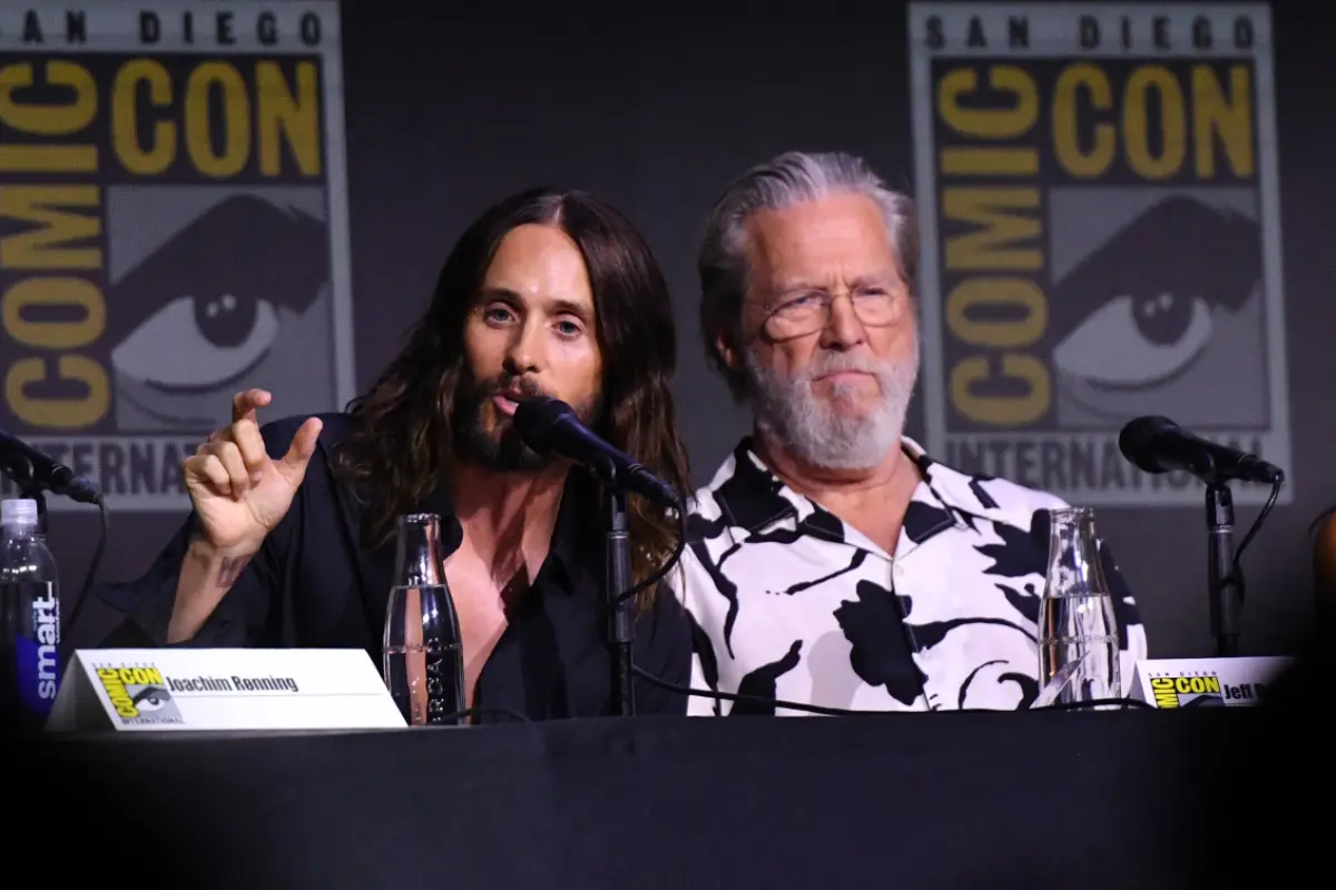 Jared Leto und Jeff Bridges bei der Comic-Con in San Diego