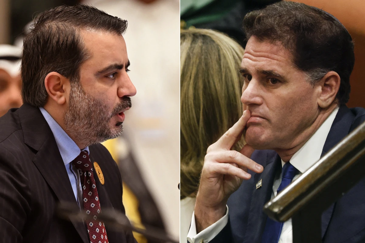Syrien Außenminister Al-Shaibani/Israels Strategieminister Dermer