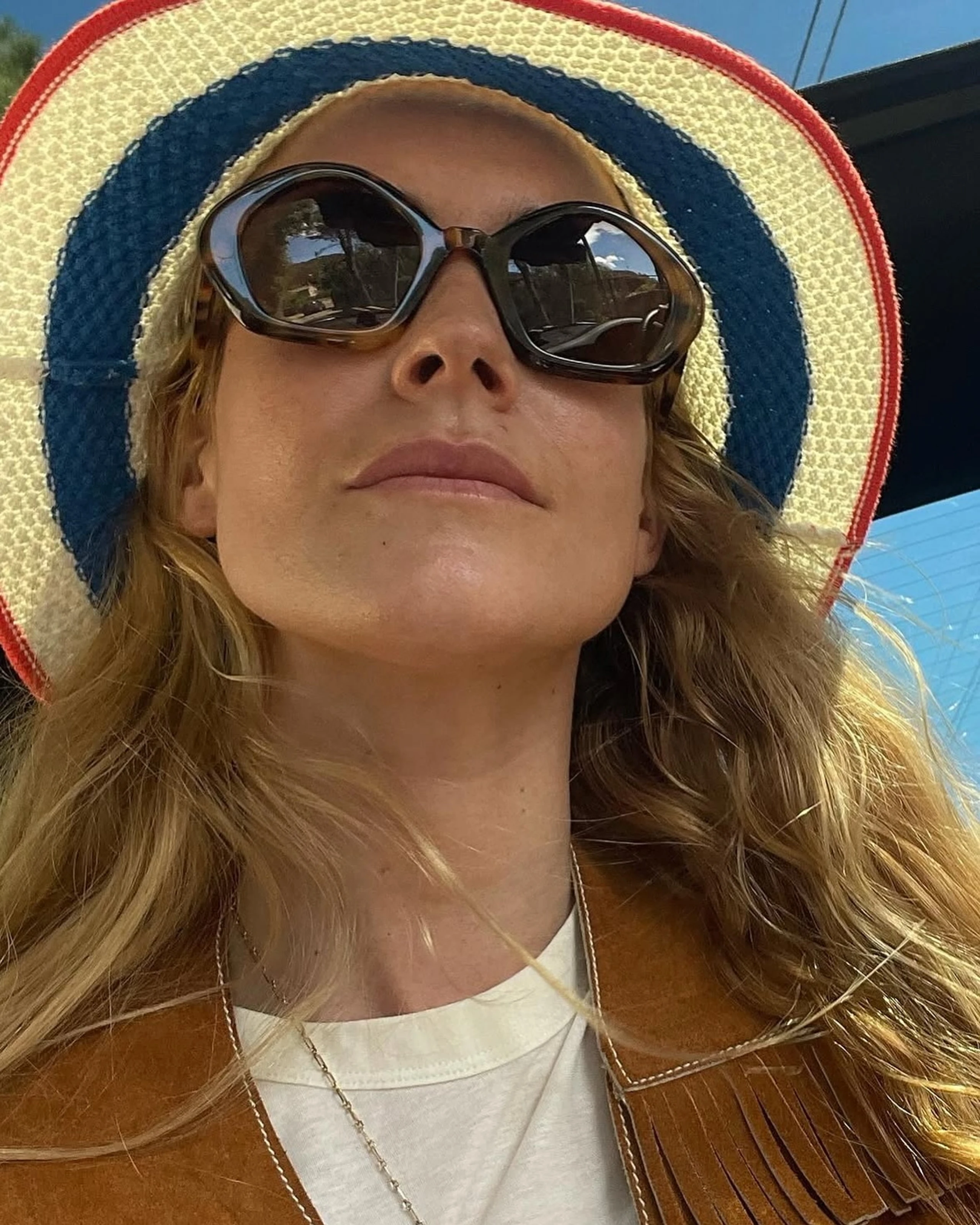 Blanca Miró with Sunglasses