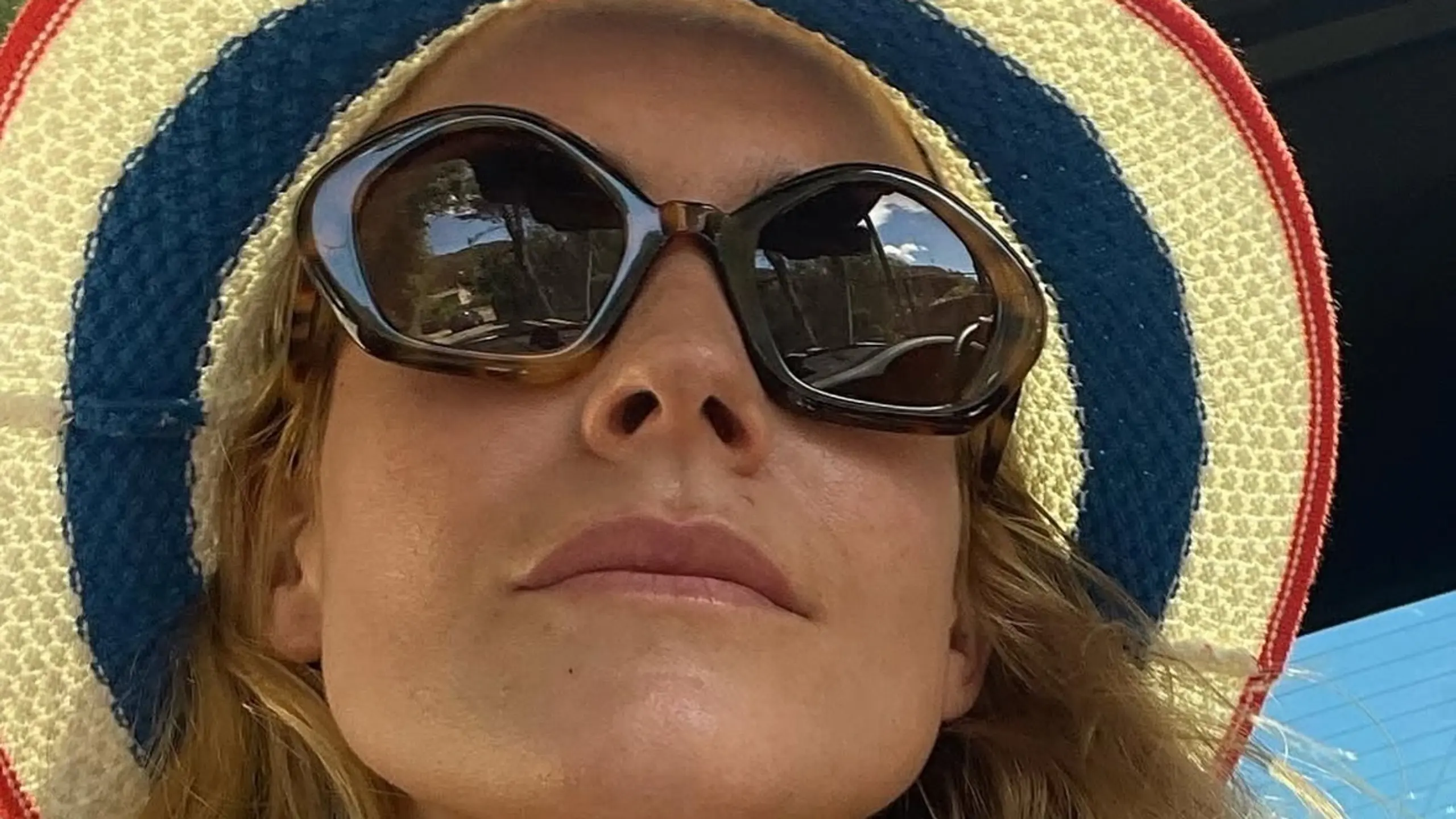 Blanca Miró with Sunglasses