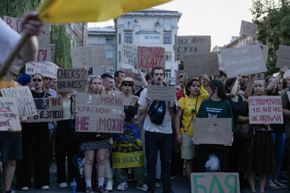 Vor allem jungen Menschen demonstrierten gegen das Gesetz