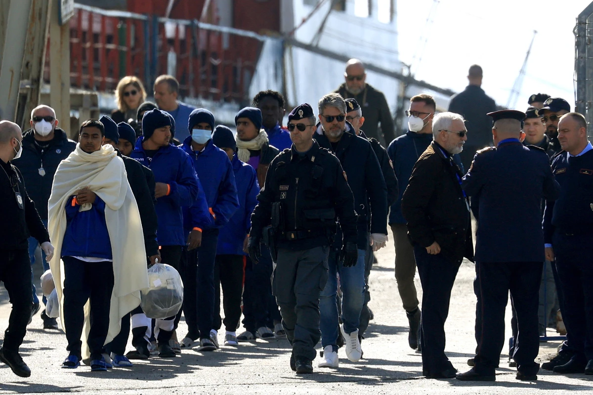 Italien hatte Migranten nach Albanien gebracht (Archivbild)
