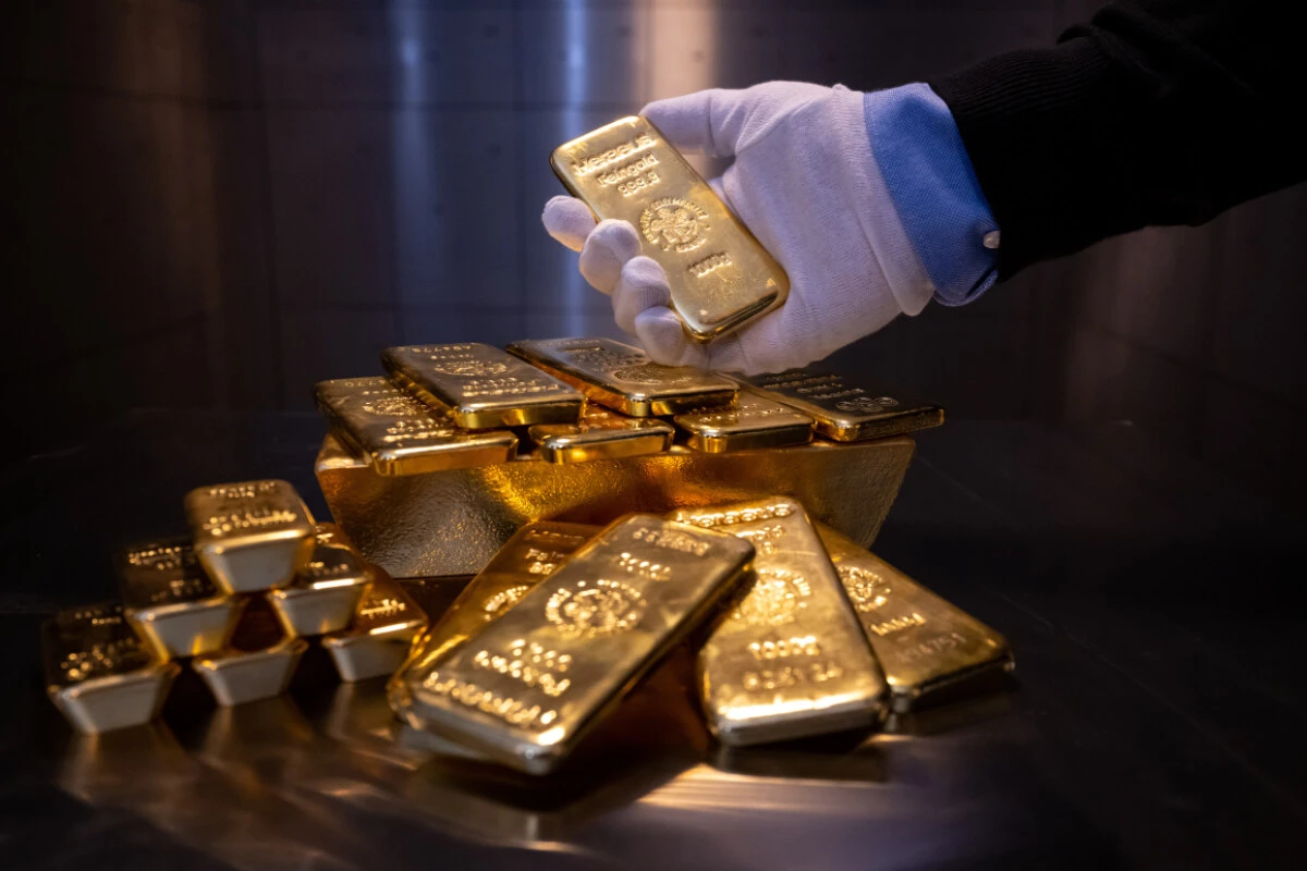 Goldbarren unterschiedlicher Größe (Symbolbild)