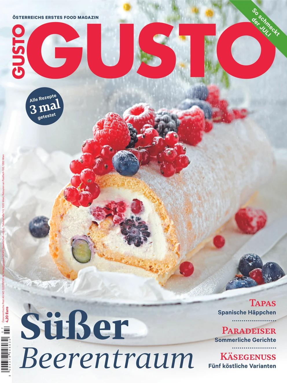 gusto.at Ausgabe - juli 2018