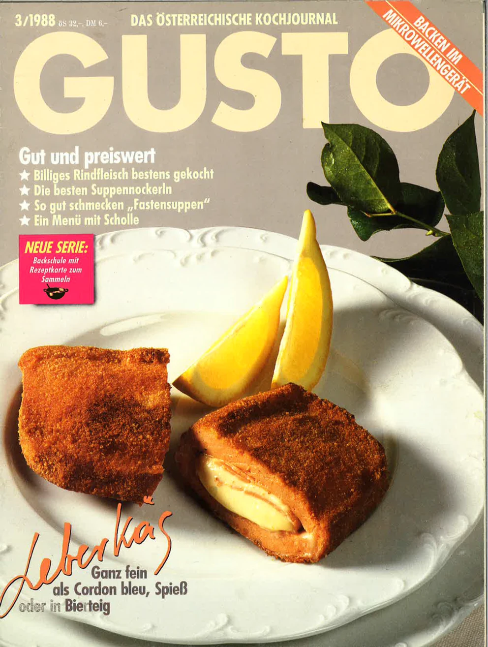 GUSTO.AT Ausgabe - März 1988