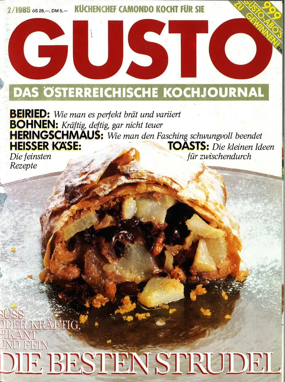 GUSTO.AT Ausgabe - Februar 1985