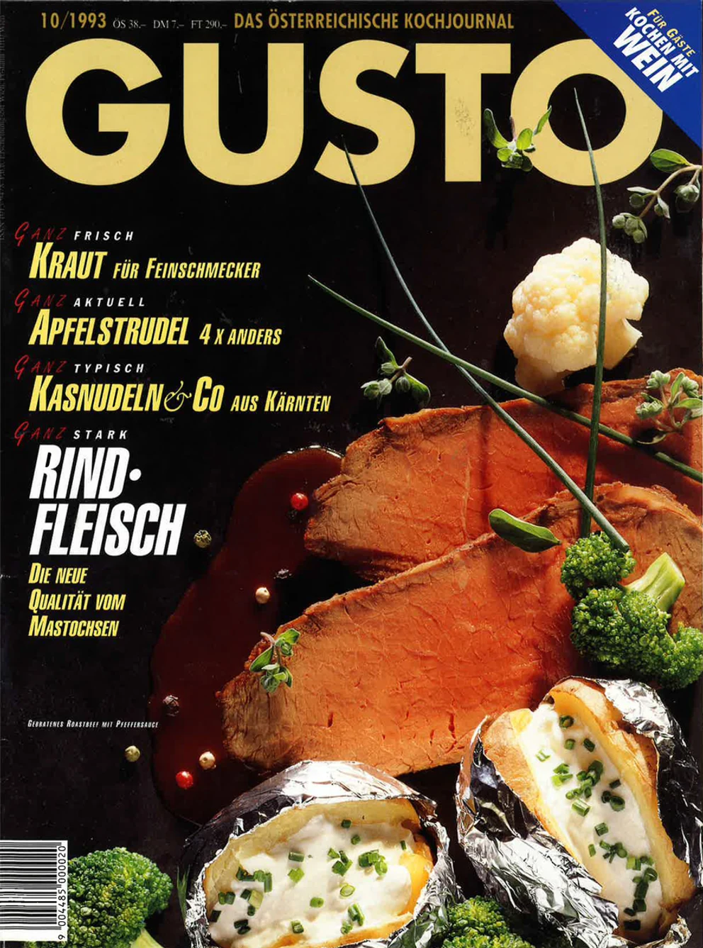 GUSTO.AT Ausgabe - Oktober 1993