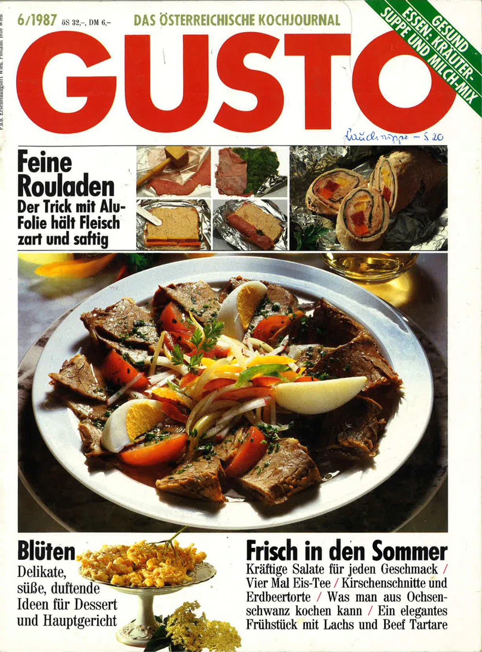 GUSTO.AT Ausgabe - Juni 1987