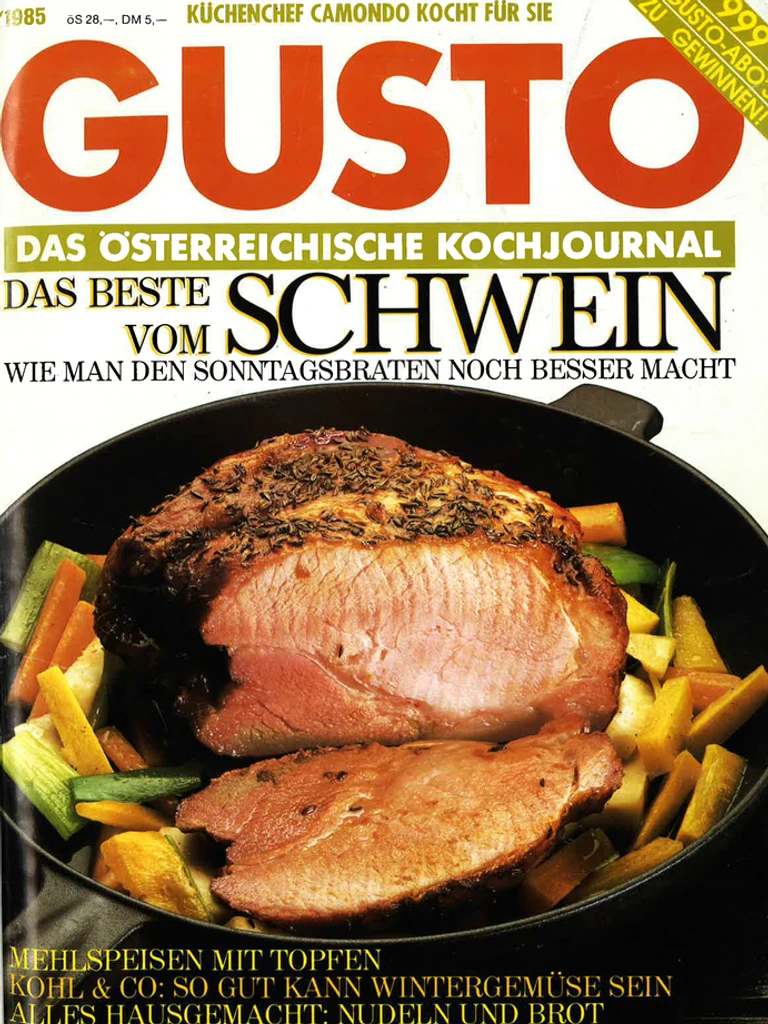 Gusto Ausgaben 1985
