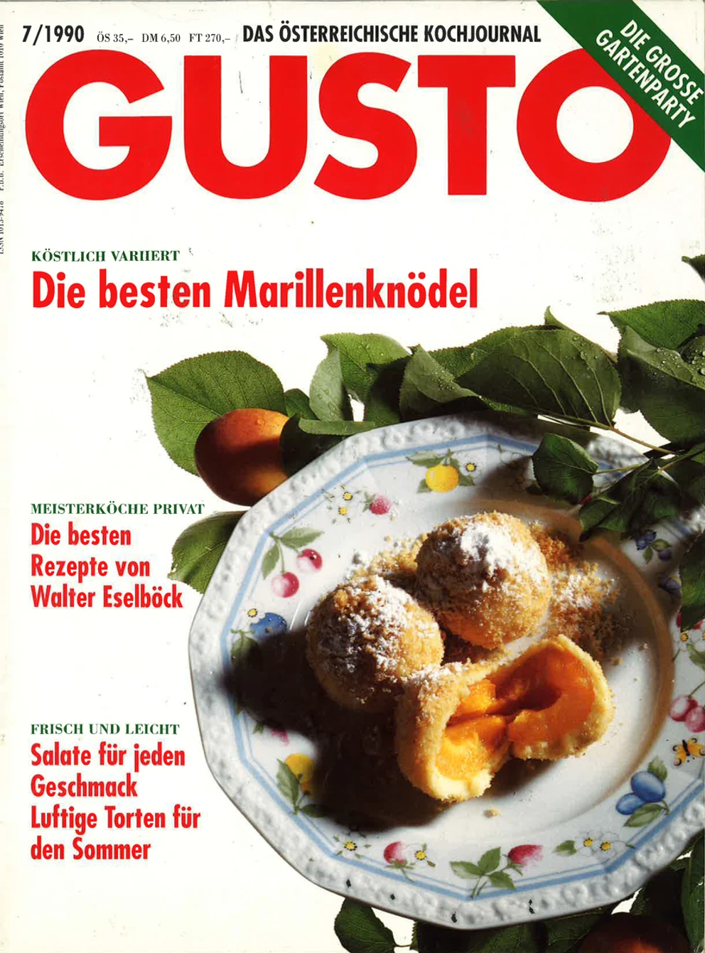 GUSTO.AT Ausgabe - Juli 1990