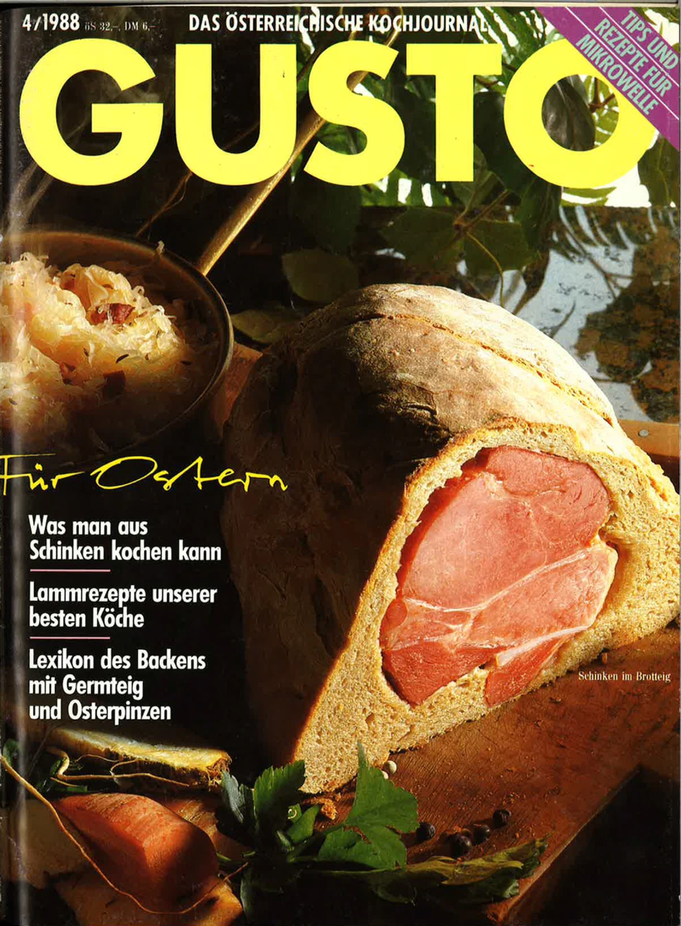 GUSTO.AT Ausgabe - April 1988