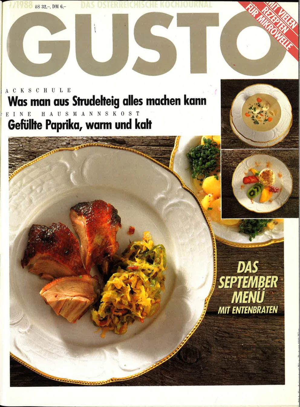 GUSTO.AT Ausgabe - September 1988