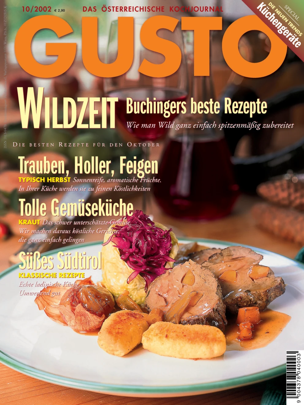GUSTO.AT Ausgabe - Oktober 2002