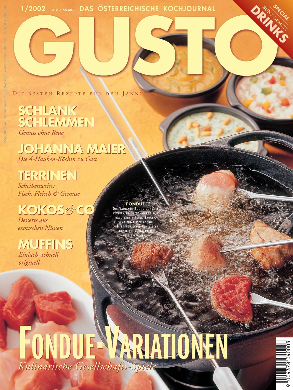 GUSTO.AT Ausgabe - Jänner 2002