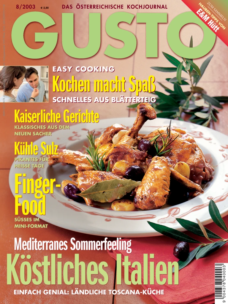 GUSTO.AT Ausgabe - August 2003