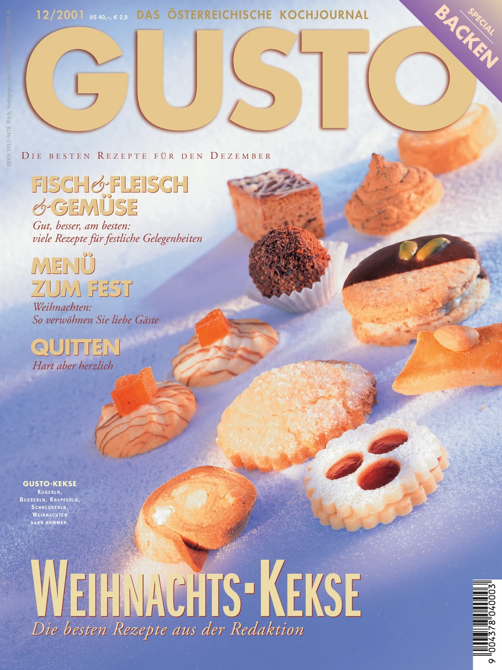 GUSTO.AT Ausgabe - Dezember 2001