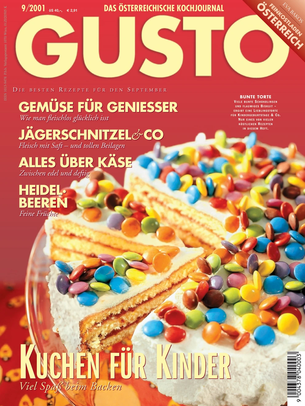 GUSTO.AT Ausgabe - September 2001