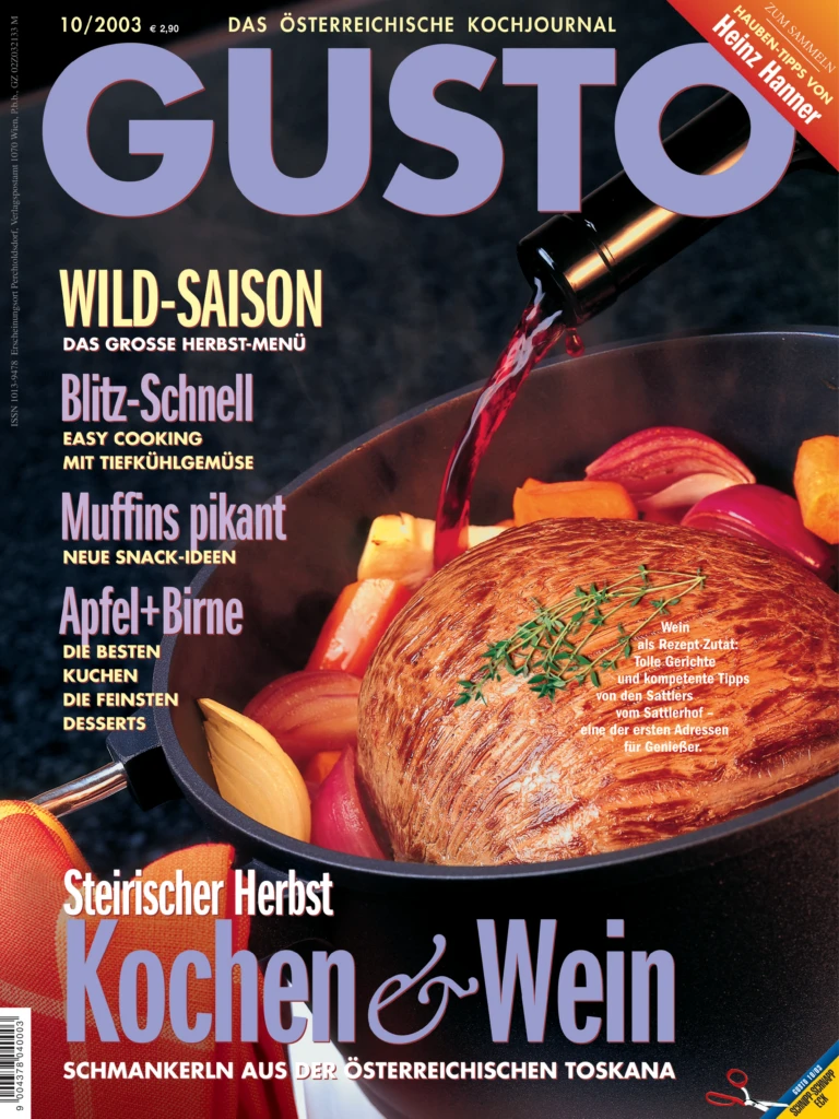 GUSTO.AT Ausgabe - Oktober 2003