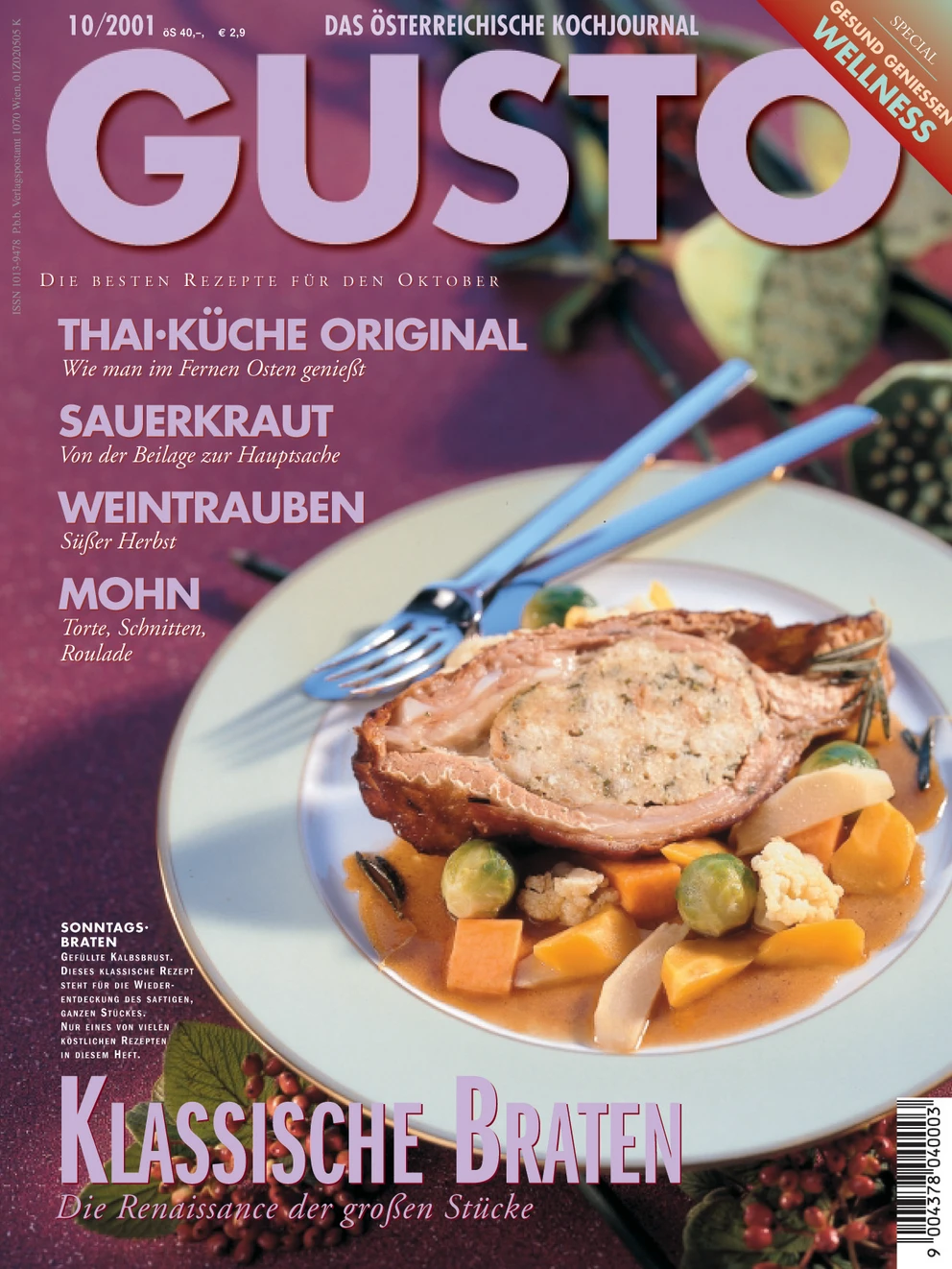 GUSTO.AT Ausgabe - Oktober 2001