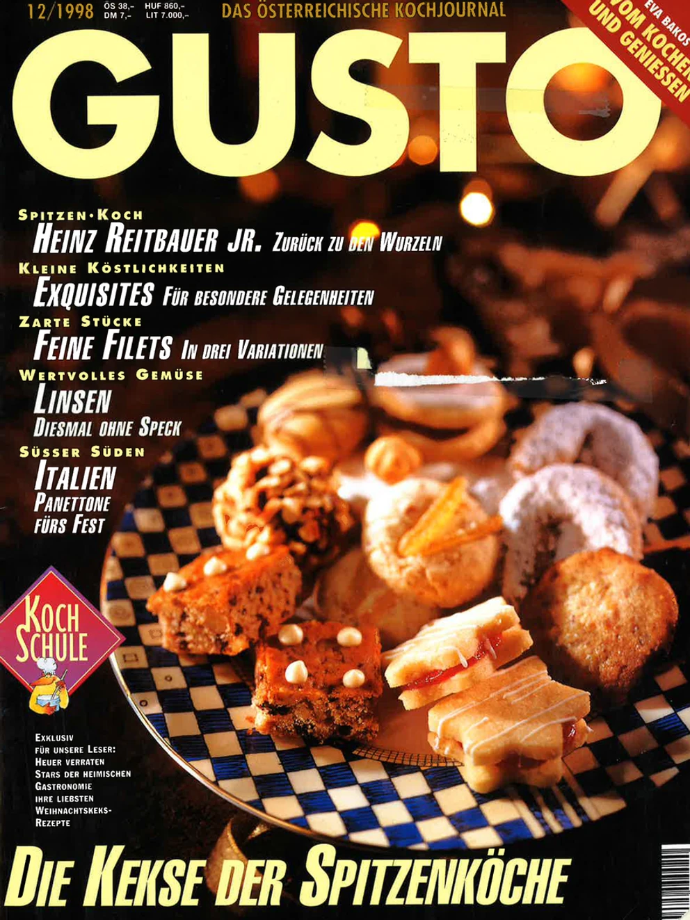 GUSTO.AT Ausgabe - Dezember 1998