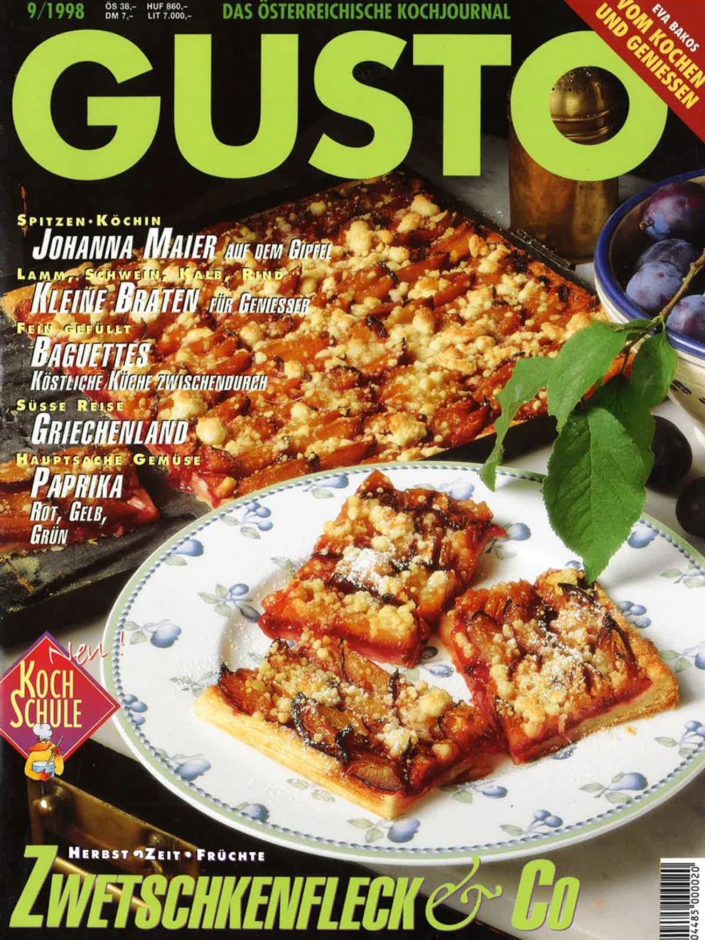 GUSTO.AT Ausgabe - September 1998
