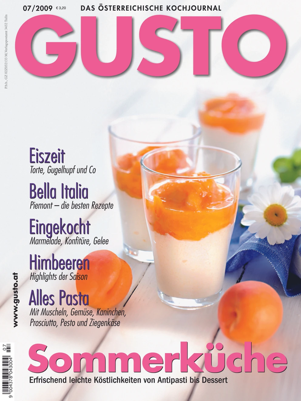 GUSTO.AT Ausgabe - Juli 2009