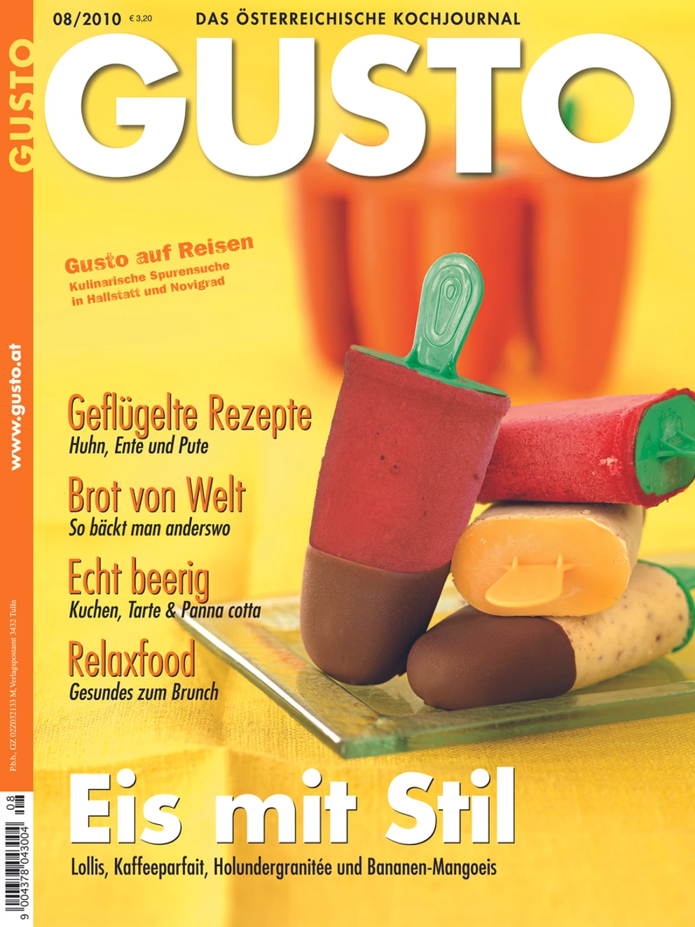 GUSTO.AT Ausgabe - August 2010