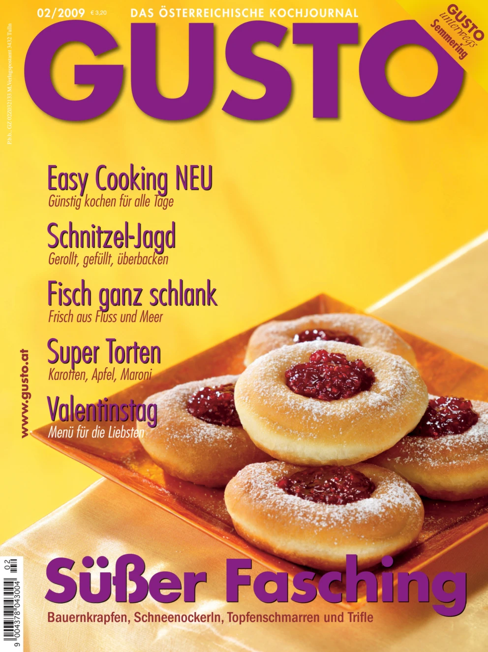 GUSTO.AT Ausgabe - Februar 2009