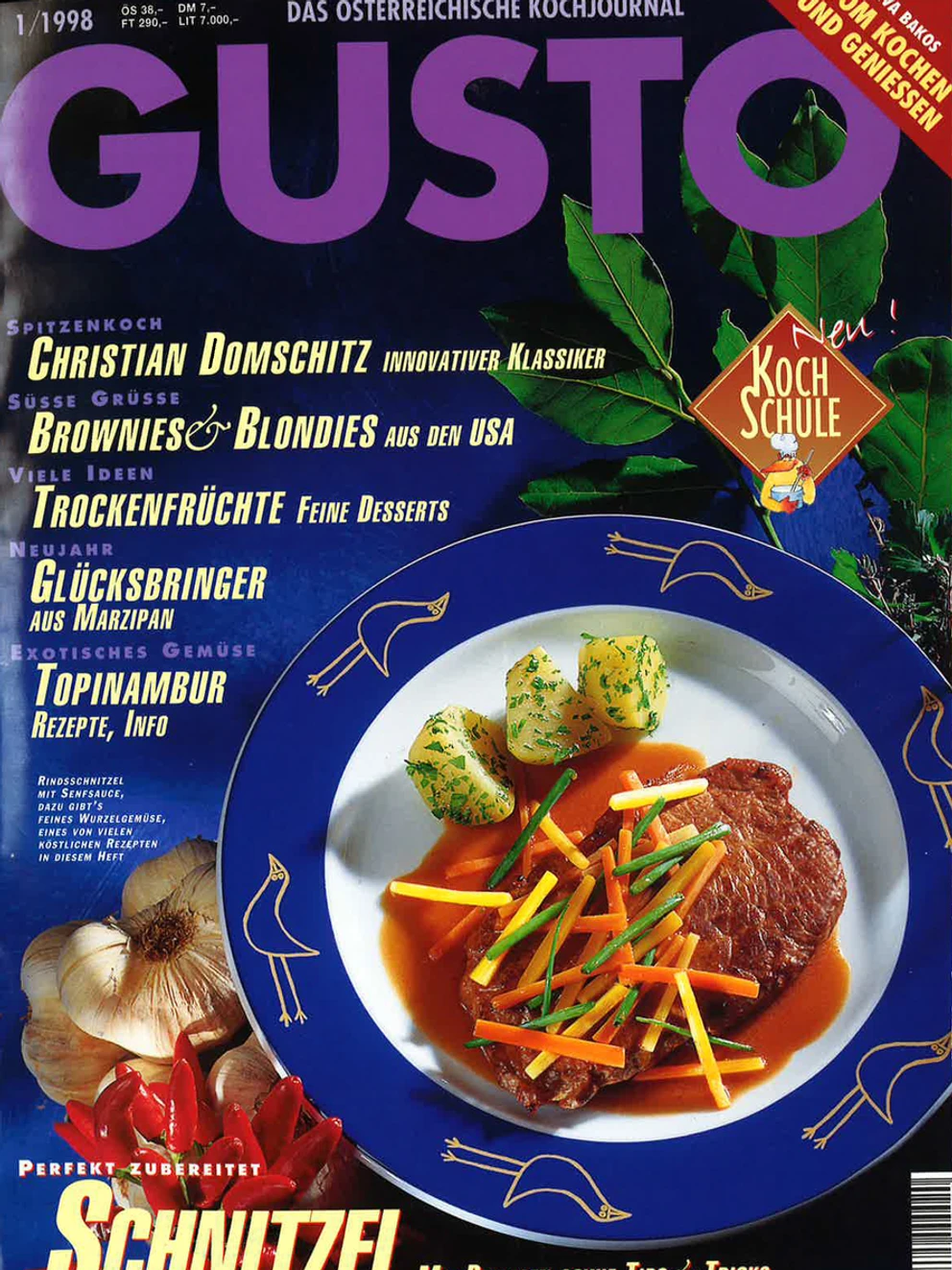GUSTO.AT Ausgabe - Jänner 1998
