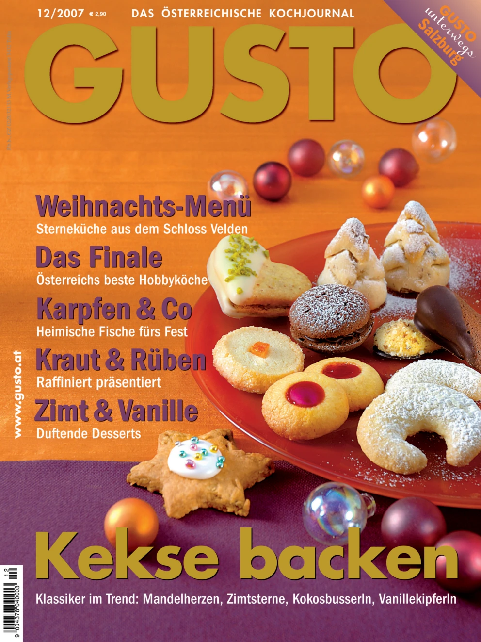 GUSTO.AT Ausgabe - Dezember 2007