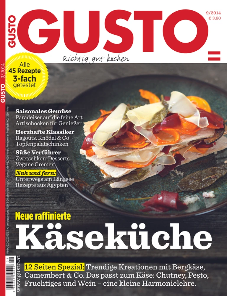 GUSTO.AT Ausgabe - September 2014